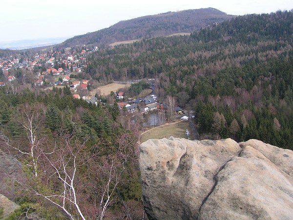 LUŽICKÉ HORY - NONNENFELSEN